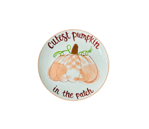 Cary Cutest Pumpkin Plate