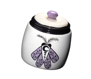 Cary Celestial Moth Jar