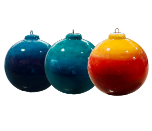 Cary Jewel Toned Ombre Ornament