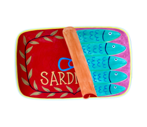 Cary Sardines Dinner Plate