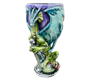 Cary Antique Dragon Goblet