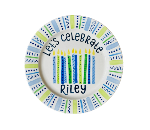 Cary Let's Celebrate Plate