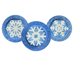 Cary Paper Snowflake Plate